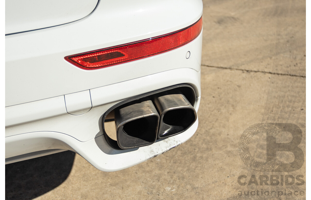 1/2015 Porsche Cayenne Turbo Series 2 (AWD) 92A MY15 4d Wagon White Twin Turbo V8 4.8L
