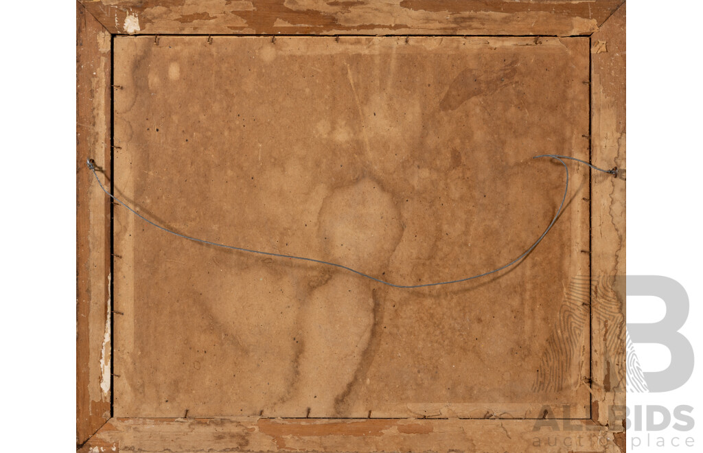 Artist Unknown, (Early 20th Century), Heading Out on the Water, Antique Colour Print After Original Watercolour, 49 x 59 cm (frame)