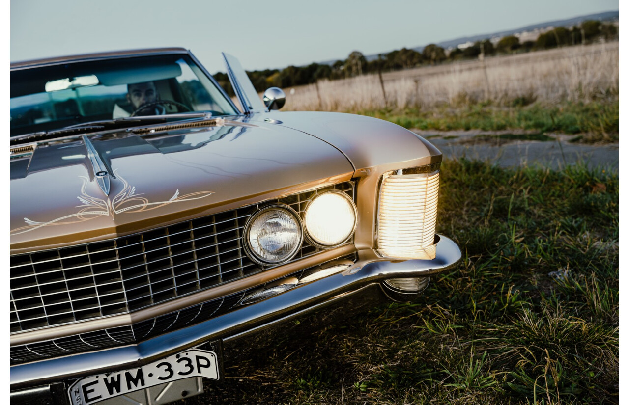 01/1963 Buick Riviera First Gen 2d Hardtop Coupe  Bronze Mist 445 Wildcat V8