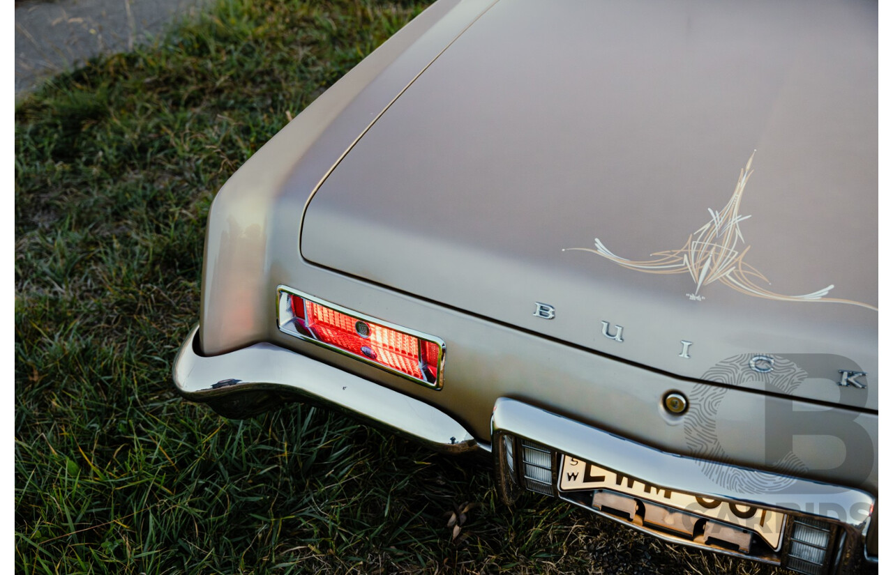 01/1963 Buick Riviera First Gen 2d Hardtop Coupe  Bronze Mist 445 Wildcat V8