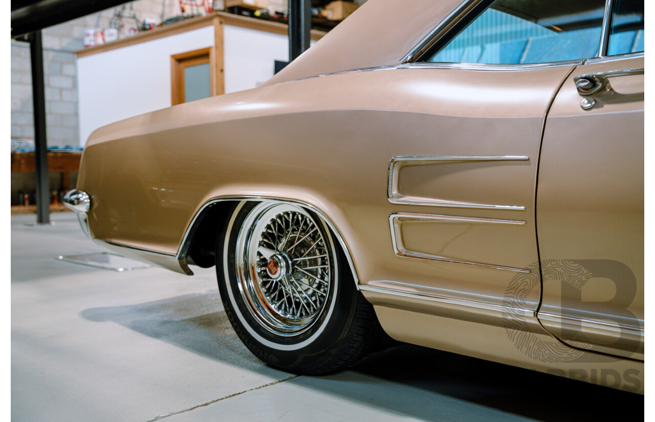 01/1963 Buick Riviera First Gen 2d Hardtop Coupe  Bronze Mist 445 Wildcat V8