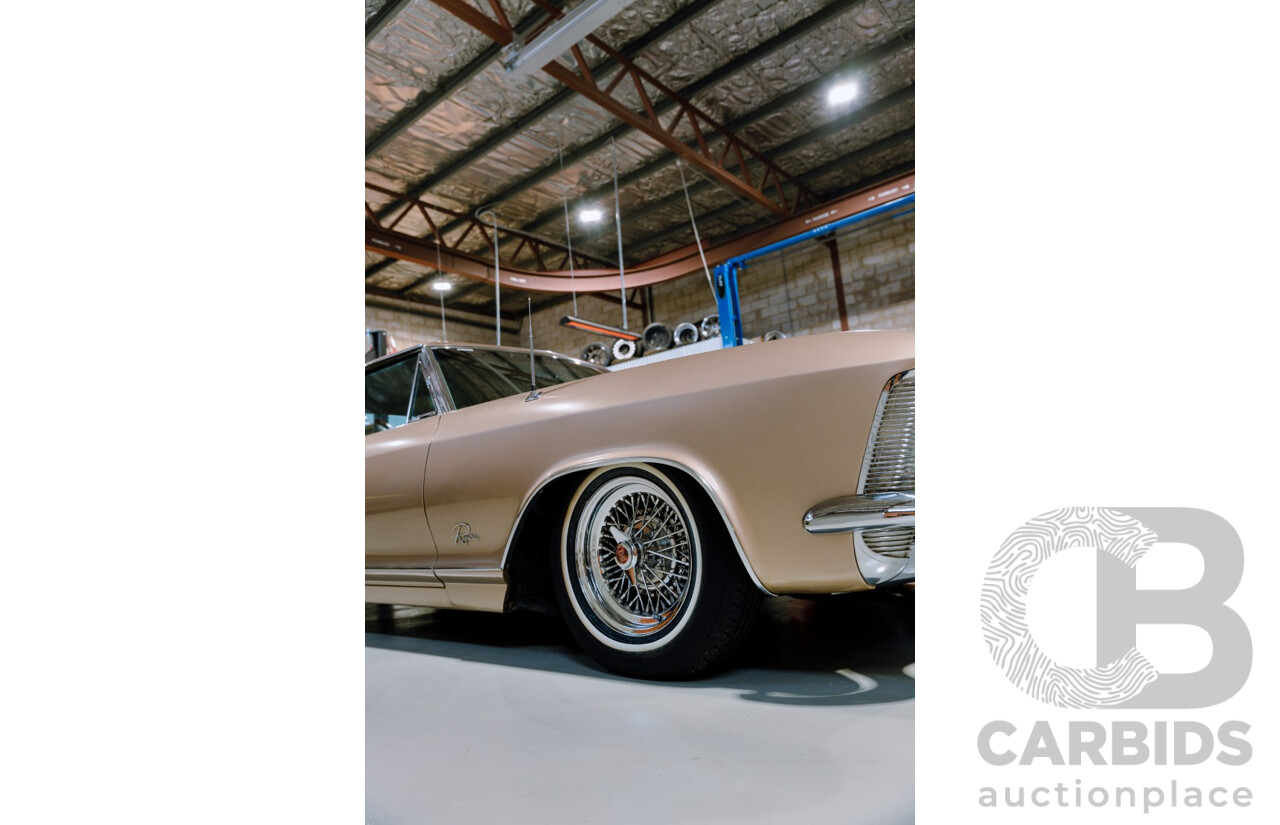 01/1963 Buick Riviera First Gen 2d Hardtop Coupe  Bronze Mist 445 Wildcat V8