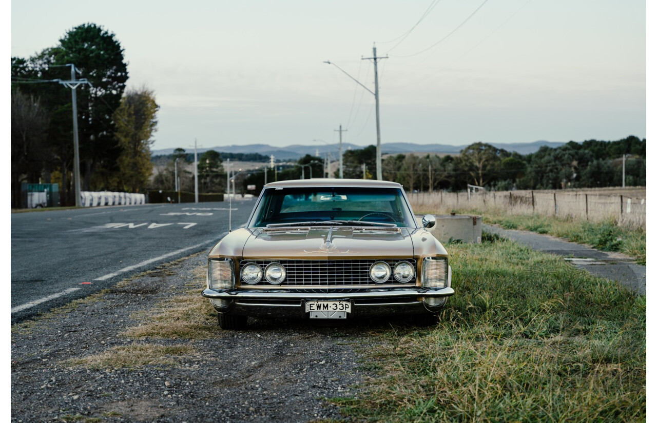 01/1963 Buick Riviera First Gen 2d Hardtop Coupe Bronze Mist 445 Wildcat V8