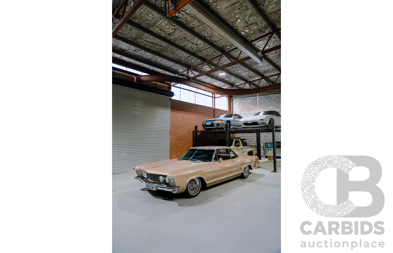 01/1963 Buick Riviera First Gen 2d Hardtop Coupe  Bronze Mist 445 Wildcat V8