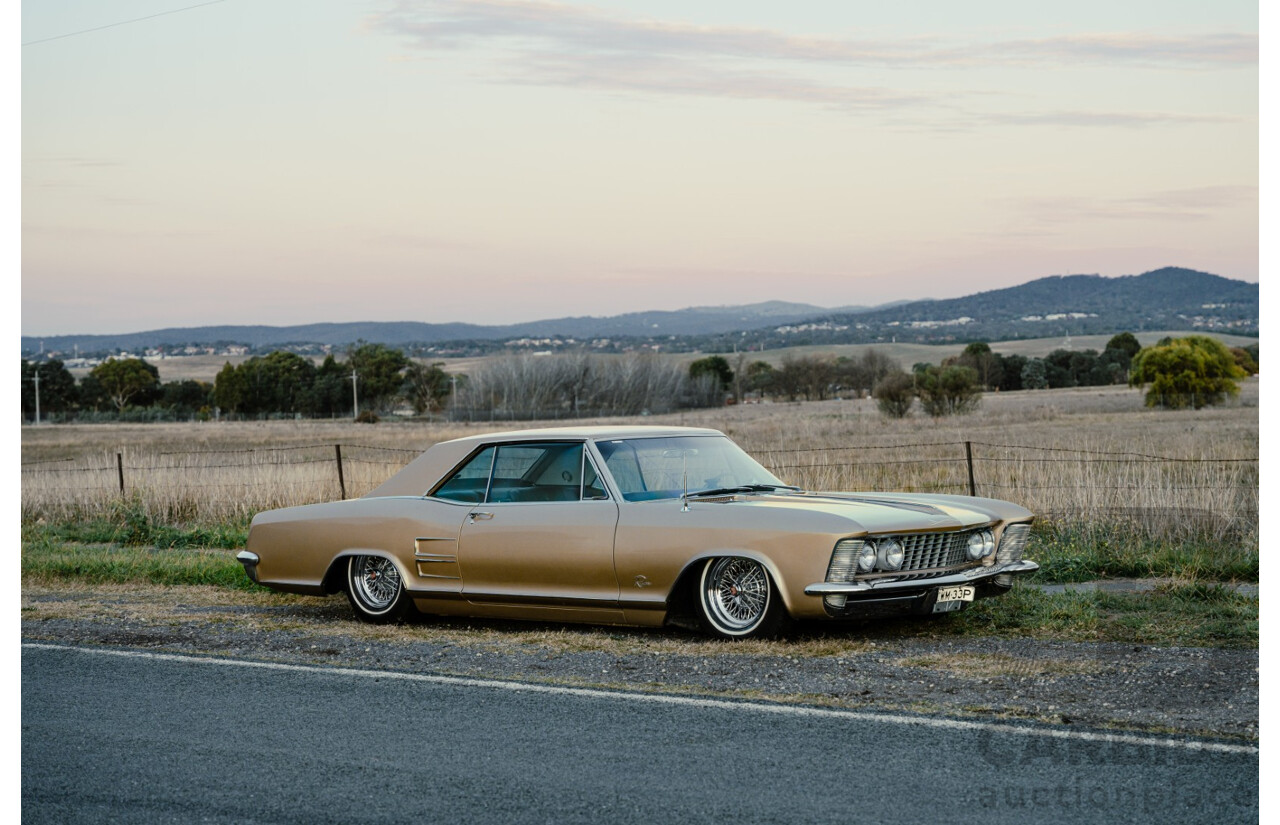 01/1963 Buick Riviera First Gen 2d Hardtop Coupe Bronze Mist 445 Wildcat V8