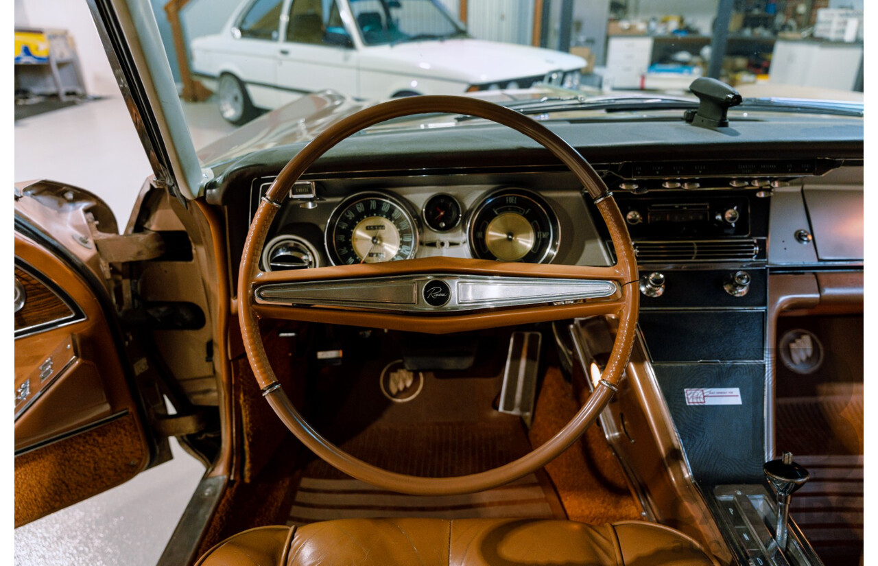 01/1963 Buick Riviera First Gen 2d Hardtop Coupe  Bronze Mist 445 Wildcat V8