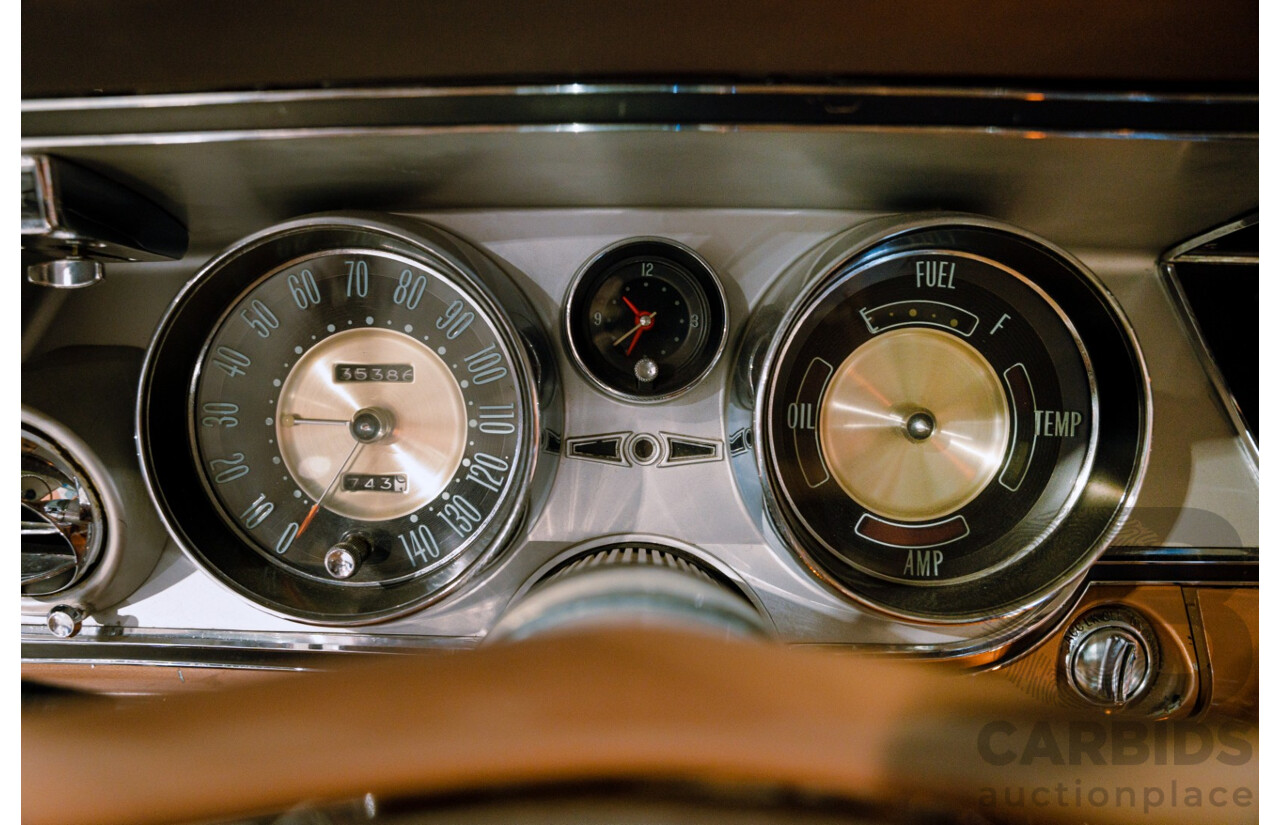 01/1963 Buick Riviera First Gen 2d Hardtop Coupe  Bronze Mist 445 Wildcat V8