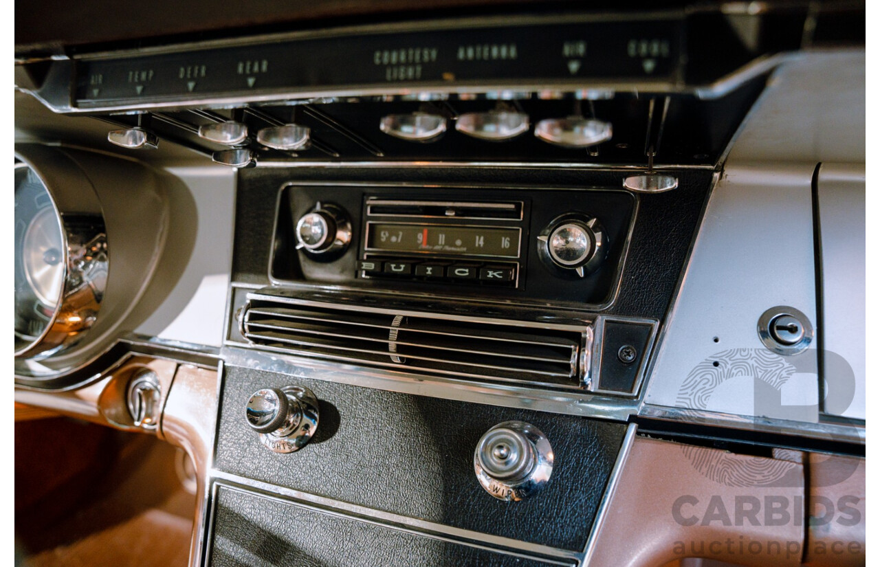 01/1963 Buick Riviera First Gen 2d Hardtop Coupe  Bronze Mist 445 Wildcat V8