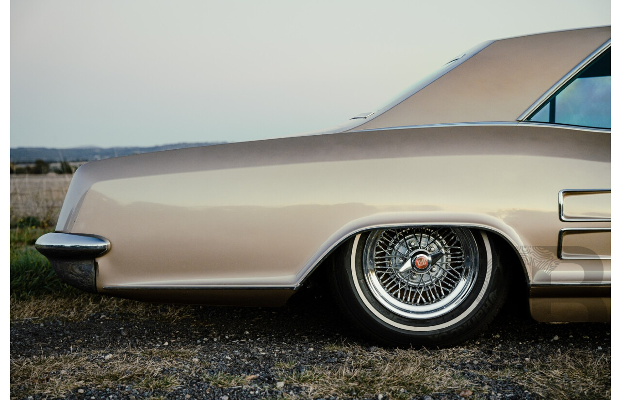 01/1963 Buick Riviera First Gen 2d Hardtop Coupe  Bronze Mist 445 Wildcat V8