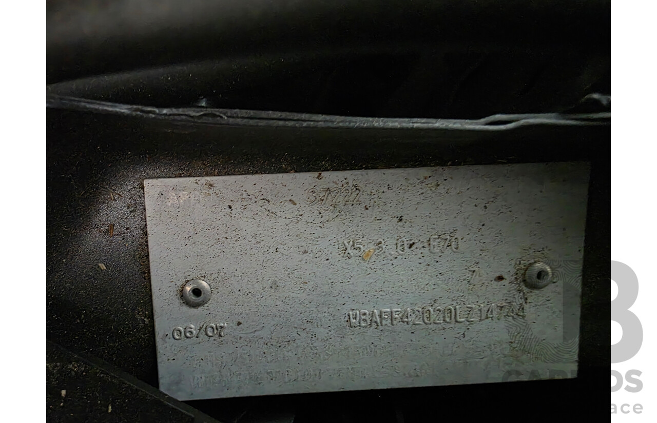 2/2007 BMW X5 3.0D (AWD) E53 MY06 UPGRADE 2 4d Wagon Grey Turbo Diesel 3.0L