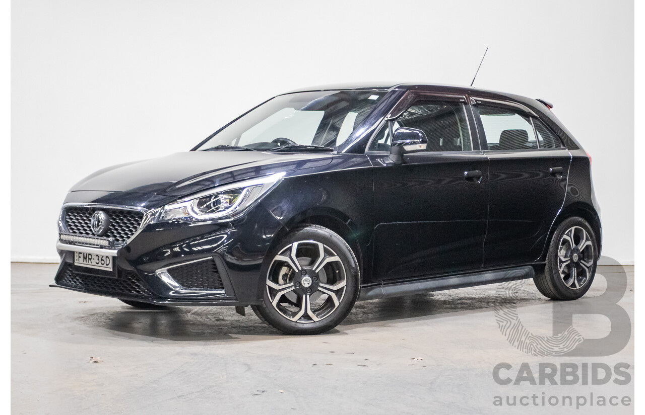 11/2020 MG MG3 Excite SZP1 MY21 4d Hatch Pebble Black 1.5L