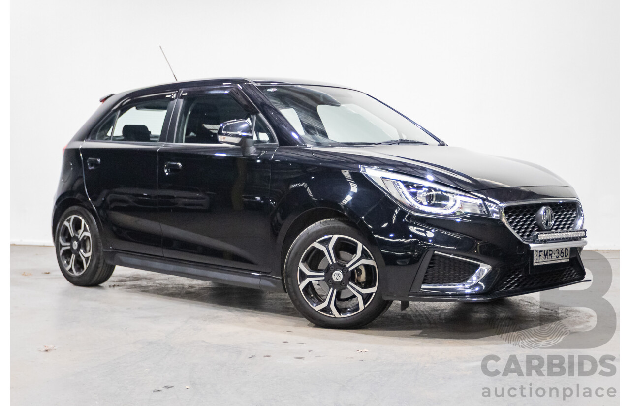 11/2020 MG MG3 Excite SZP1 MY21 4d Hatch Pebble Black 1.5L