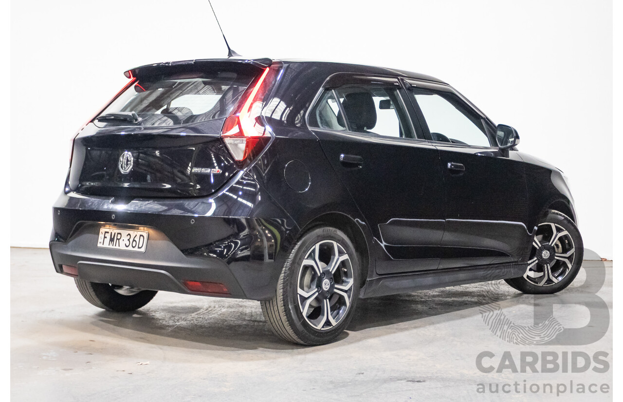 11/2020 MG MG3 Excite SZP1 MY21 4d Hatch Pebble Black 1.5L