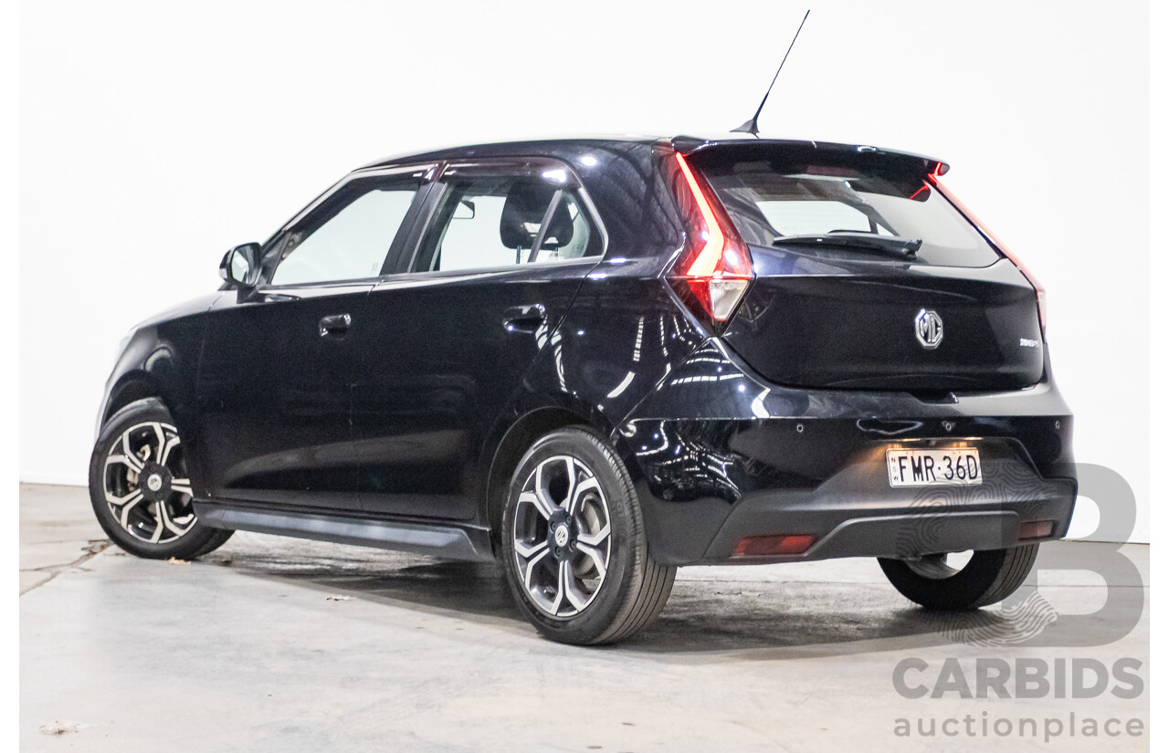 11/2020 MG MG3 Excite SZP1 MY21 4d Hatch Pebble Black 1.5L