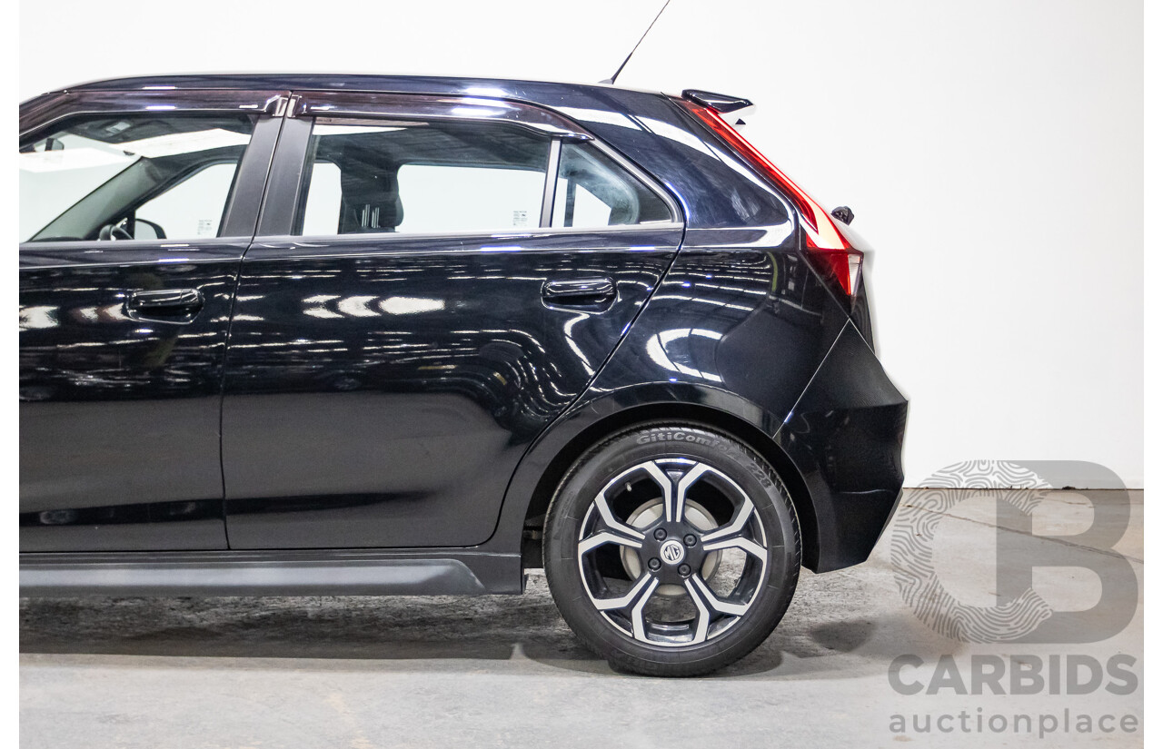 11/2020 MG MG3 Excite SZP1 MY21 4d Hatch Pebble Black 1.5L