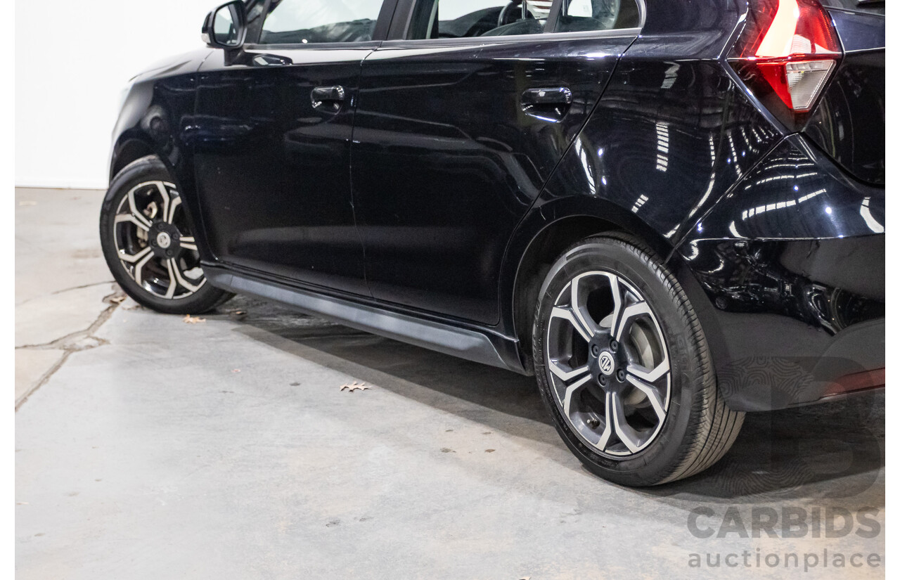 11/2020 MG MG3 Excite SZP1 MY21 4d Hatch Pebble Black 1.5L