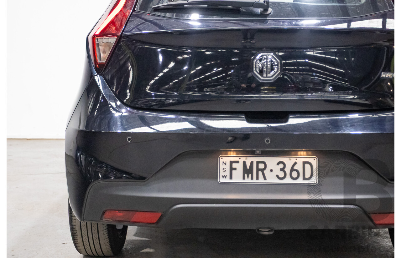 11/2020 MG MG3 Excite SZP1 MY21 4d Hatch Pebble Black 1.5L