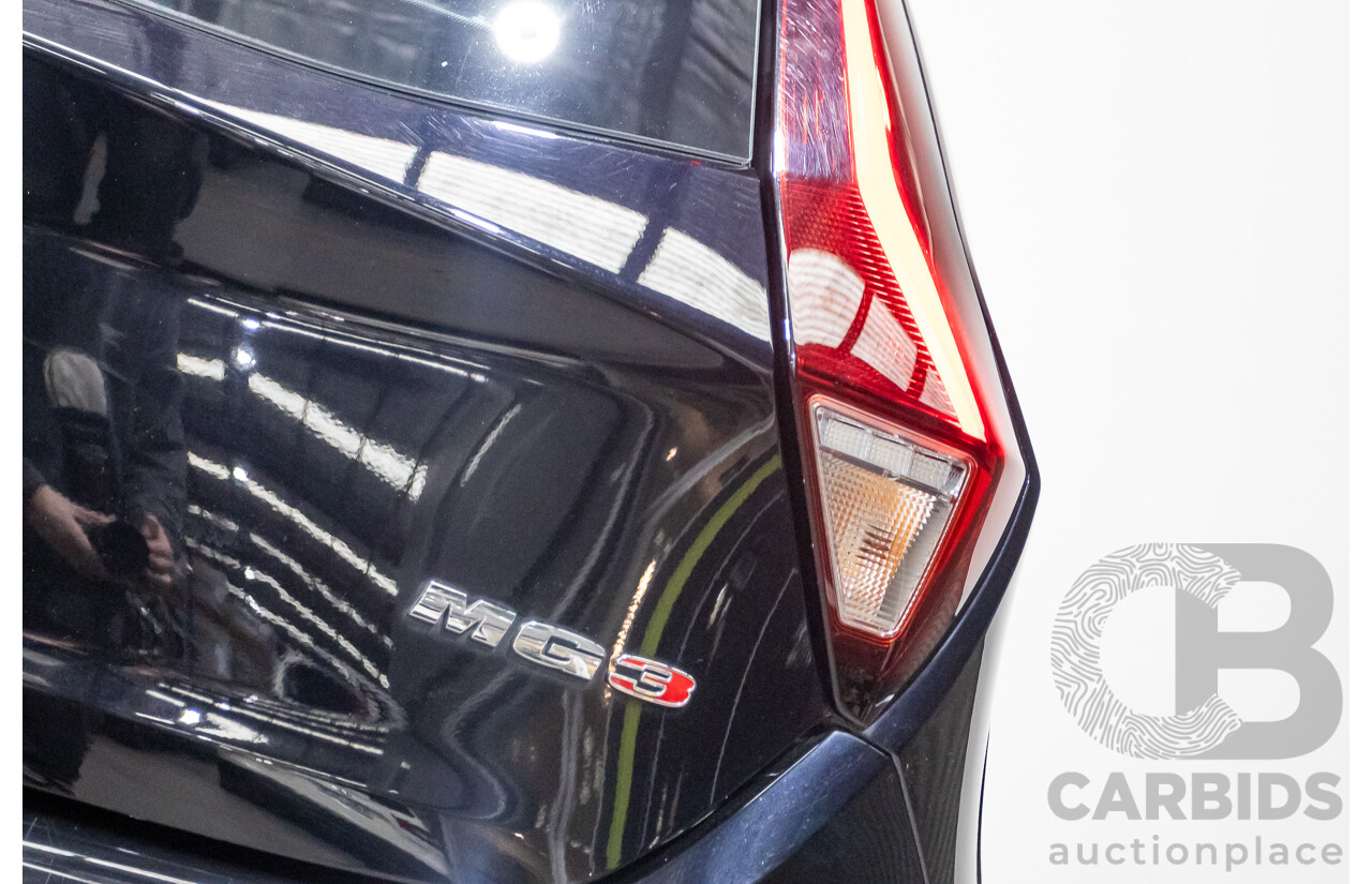11/2020 MG MG3 Excite SZP1 MY21 4d Hatch Pebble Black 1.5L