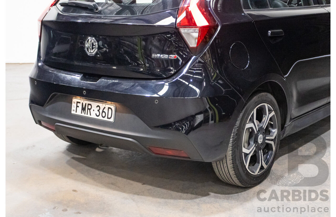 11/2020 MG MG3 Excite SZP1 MY21 4d Hatch Pebble Black 1.5L