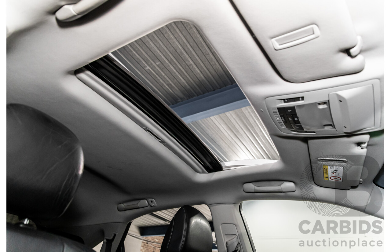 1/2014 Lexus RX450h Sports Luxury GYL15R MY12 4d Wagon Premium Silver Metallic 3.5L - 123kW Hybrid