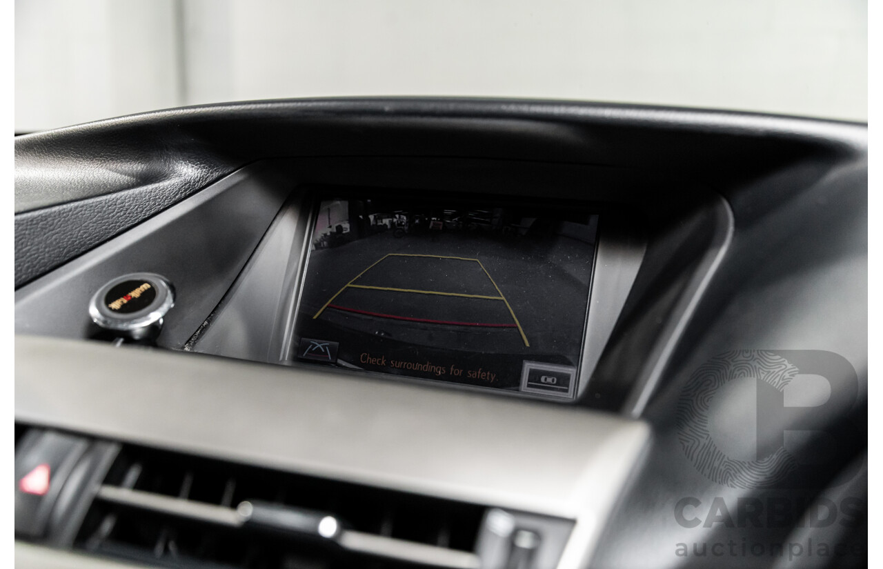 1/2014 Lexus RX450h Sports Luxury GYL15R MY12 4d Wagon Premium Silver Metallic 3.5L - 123kW Hybrid