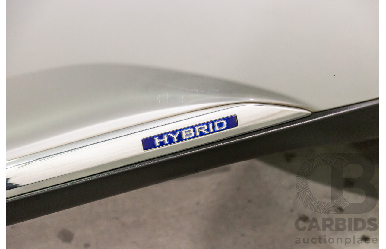 1/2014 Lexus RX450h Sports Luxury GYL15R MY12 4d Wagon Premium Silver Metallic 3.5L - 123kW Hybrid