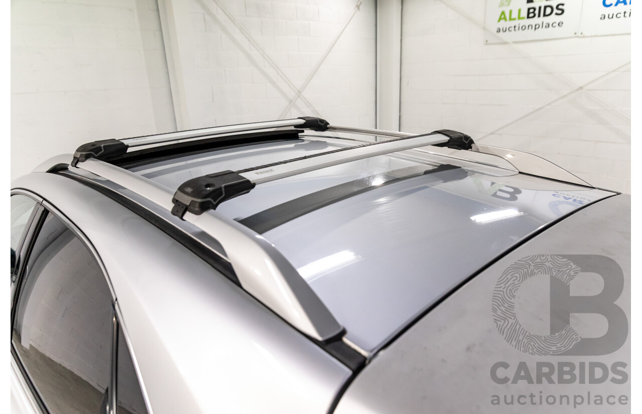 1/2014 Lexus RX450h Sports Luxury GYL15R MY12 4d Wagon Premium Silver Metallic 3.5L - 123kW Hybrid