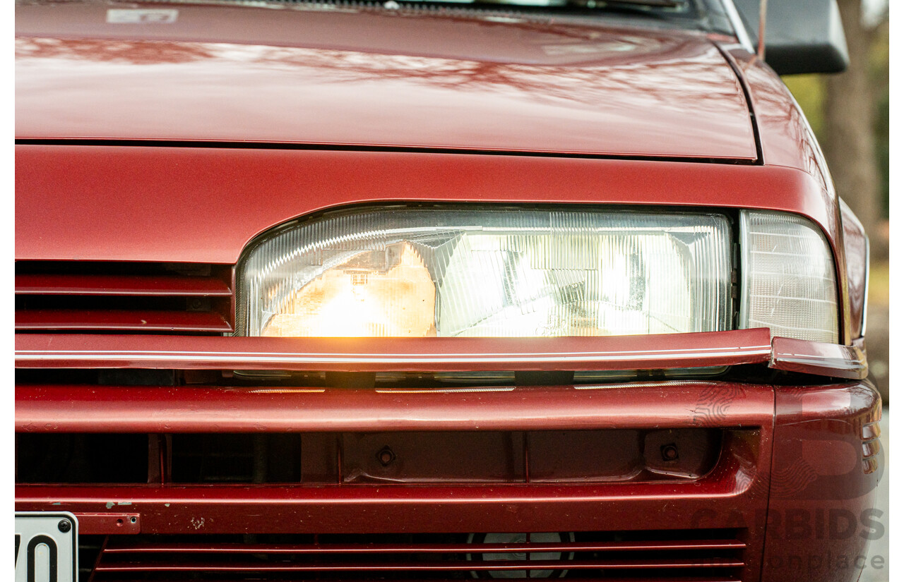 5/1988 Holden Commodore Executive VL BT-1 4d Sedan Venetian Red 3.0L - Ex-NSW Police