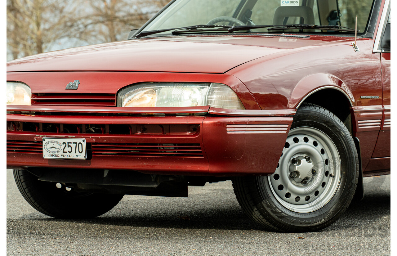 5/1988 Holden Commodore Executive VL BT-1 4d Sedan Venetian Red 3.0L - Ex-NSW Police