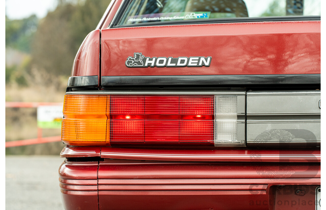5/1988 Holden Commodore Executive VL BT-1 4d Sedan Venetian Red 3.0L - Ex-NSW Police