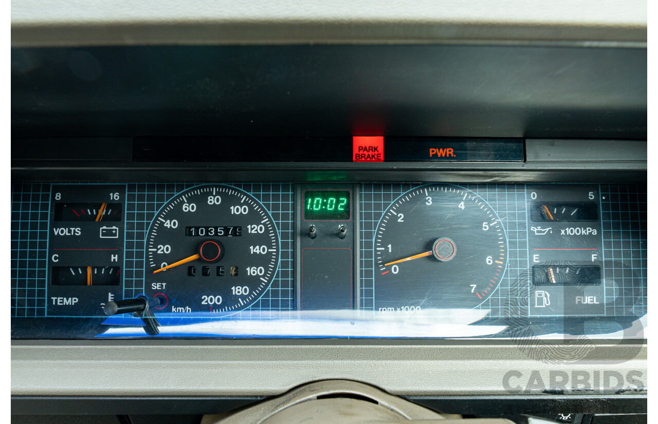 5/1988 Holden Commodore Executive VL BT-1 4d Sedan Venetian Red 3.0L - Ex-NSW Police