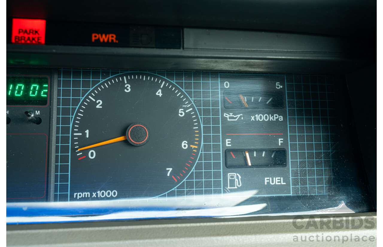 5/1988 Holden Commodore Executive VL BT-1 4d Sedan Venetian Red 3.0L - Ex-NSW Police