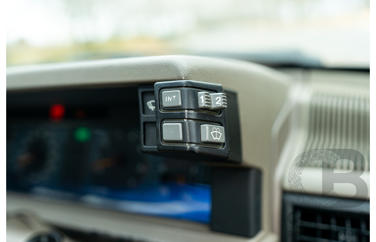 5/1988 Holden Commodore Executive VL BT-1 4d Sedan Venetian Red 3.0L - Ex-NSW Police