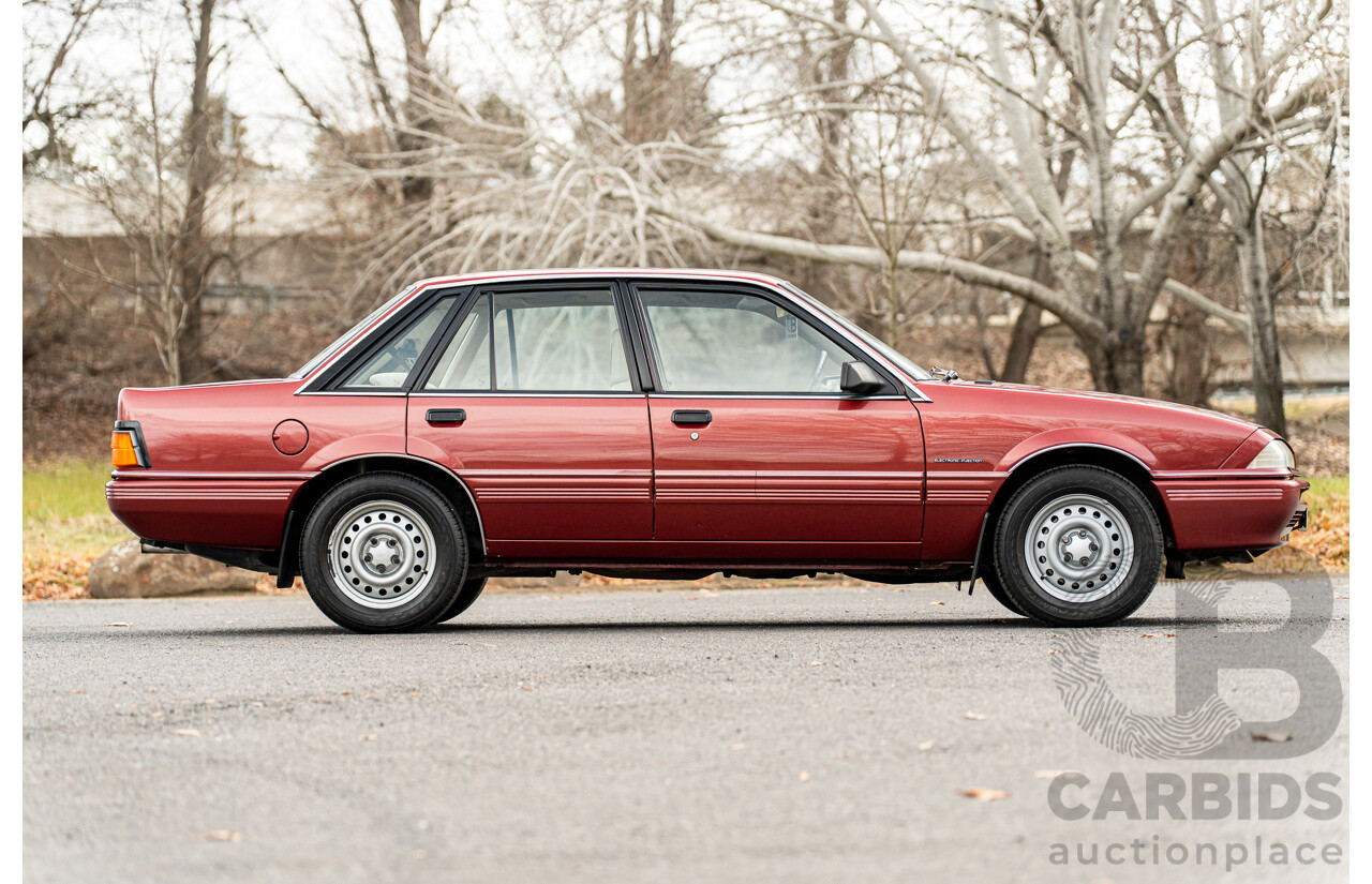 5/1988 Holden Commodore Executive VL BT-1 4d Sedan Venetian Red 3.0L - Ex-NSW Police