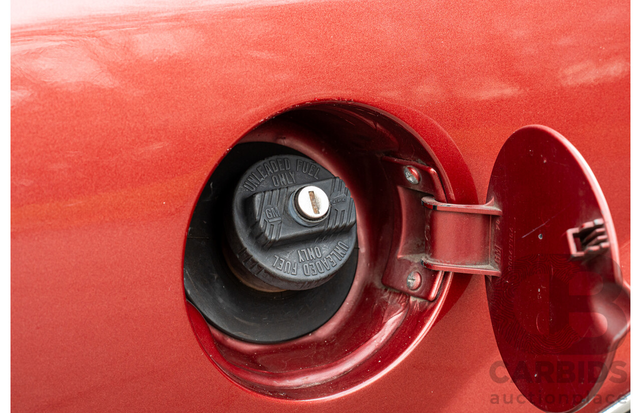 5/1988 Holden Commodore Executive VL BT-1 4d Sedan Venetian Red 3.0L - Ex-NSW Police