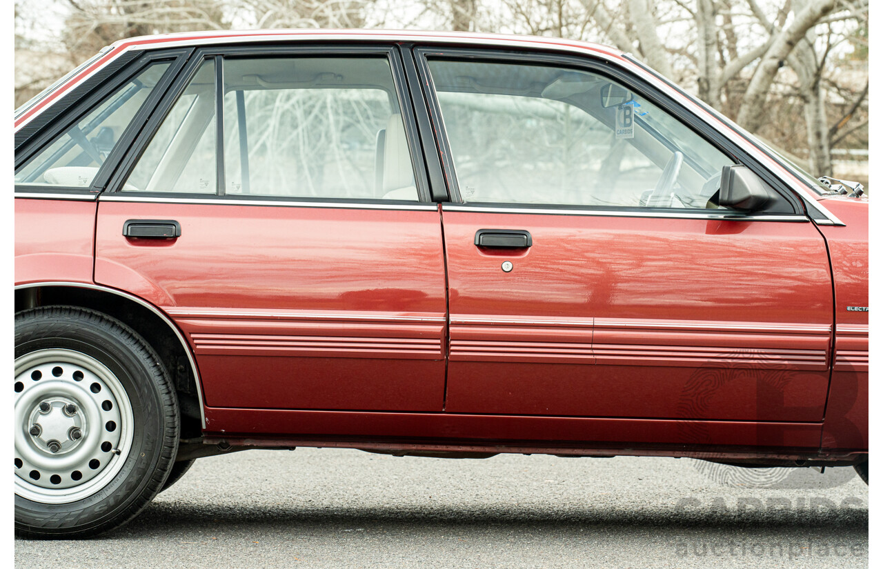 5/1988 Holden Commodore Executive VL BT-1 4d Sedan Venetian Red 3.0L - Ex-NSW Police