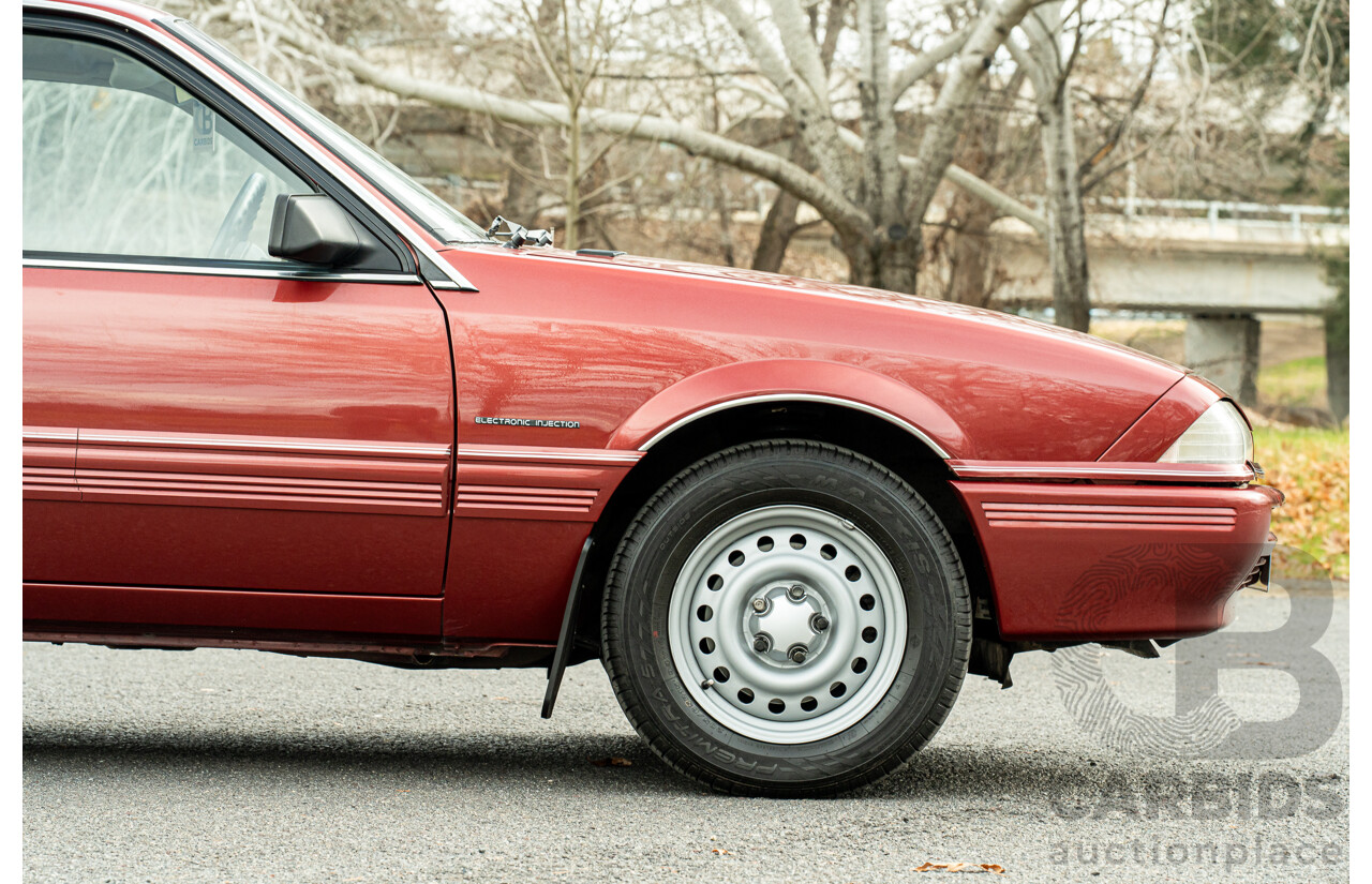5/1988 Holden Commodore Executive VL BT-1 4d Sedan Venetian Red 3.0L - Ex-NSW Police