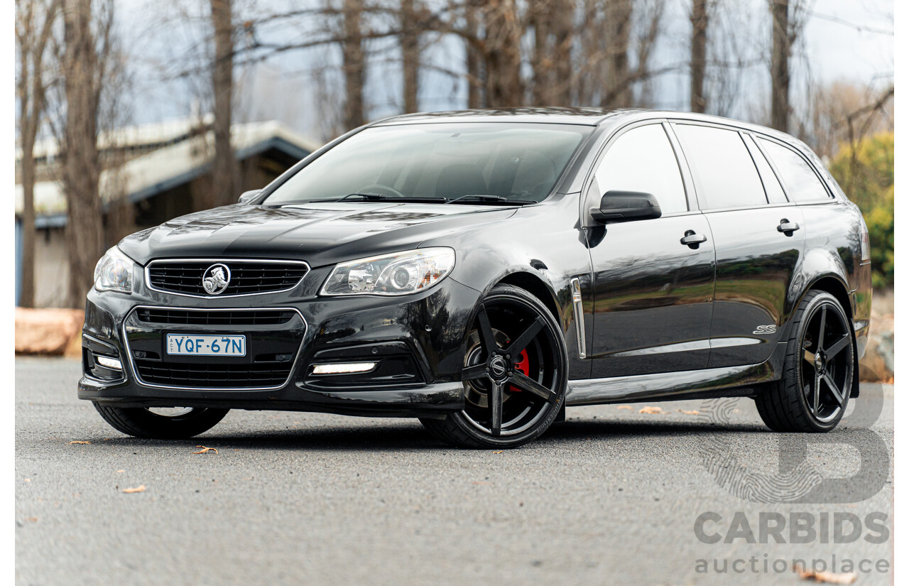 5/2013 Holden VF Commodore SS Sportwagon 4d Wagon Phantom Black V8 6.0L