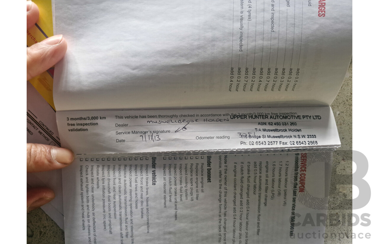 5/2013 Holden VF Commodore SS Sportwagon 4d Wagon Phantom Black V8 6.0L