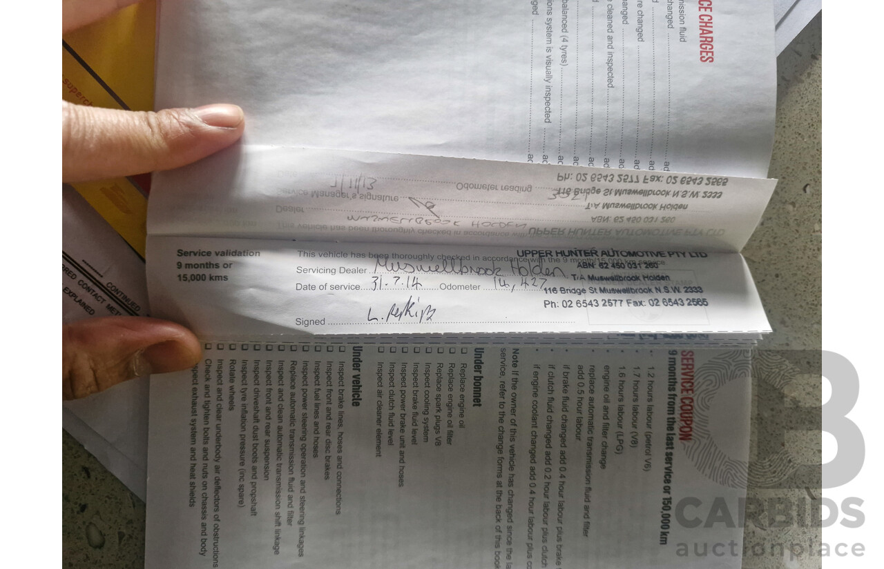 5/2013 Holden VF Commodore SS Sportwagon 4d Wagon Phantom Black V8 6.0L