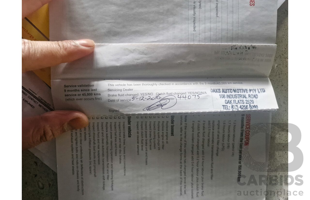 5/2013 Holden VF Commodore SS Sportwagon 4d Wagon Phantom Black V8 6.0L