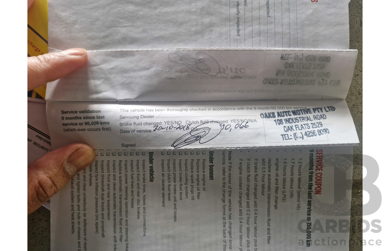 5/2013 Holden VF Commodore SS Sportwagon 4d Wagon Phantom Black V8 6.0L