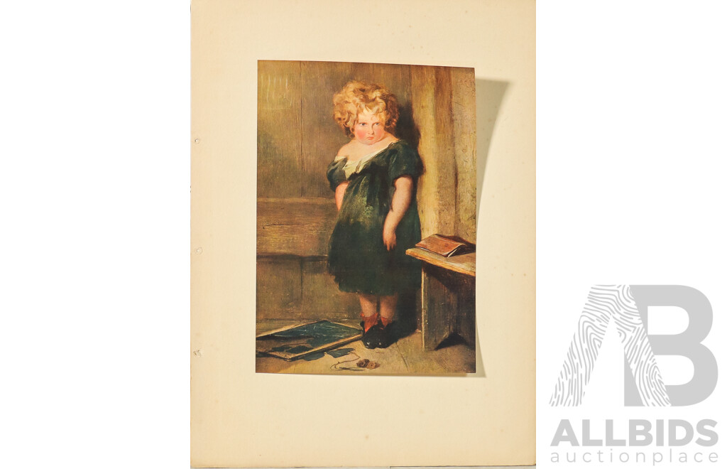 Large Collection of Varied Colour Prints, Including Complete Collection of J.A Dominique Ingres the Masters Knowledge Publications Vintage Prints, and  More