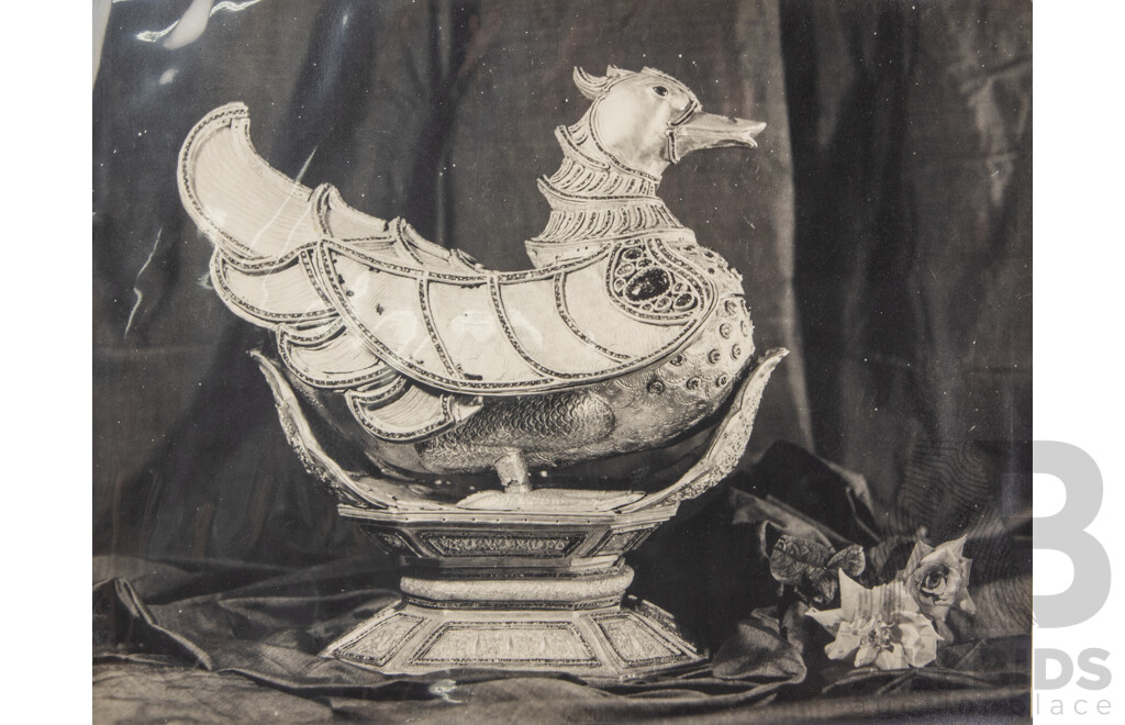 Very Interesting Historical Collection Black & White Photographs Featuring Varied Vistas & Scenes From Burma/Myanmar, 43 x 32 cm (album)