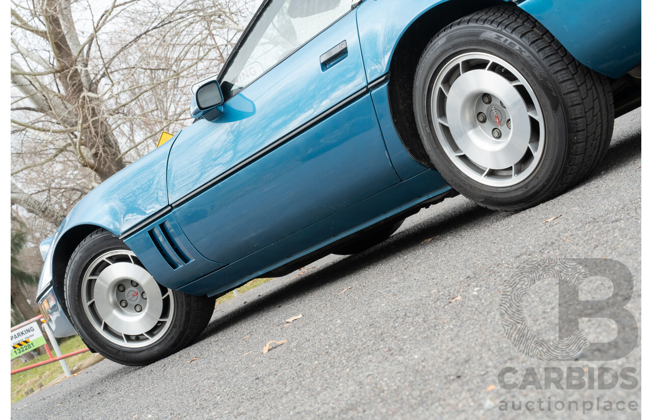 05/1987 Chevrolet Corvette C4 2d Convertible Medium Blue Metallic V8 5.7L