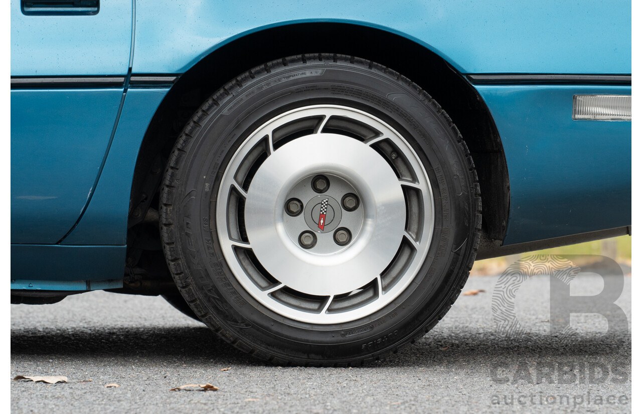 05/1987 Chevrolet Corvette C4 2d Convertible Medium Blue Metallic V8 5.7L