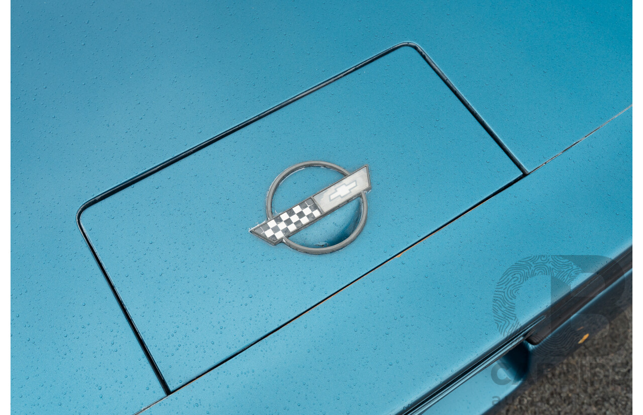 05/1987 Chevrolet Corvette C4 2d Convertible Medium Blue Metallic V8 5.7L