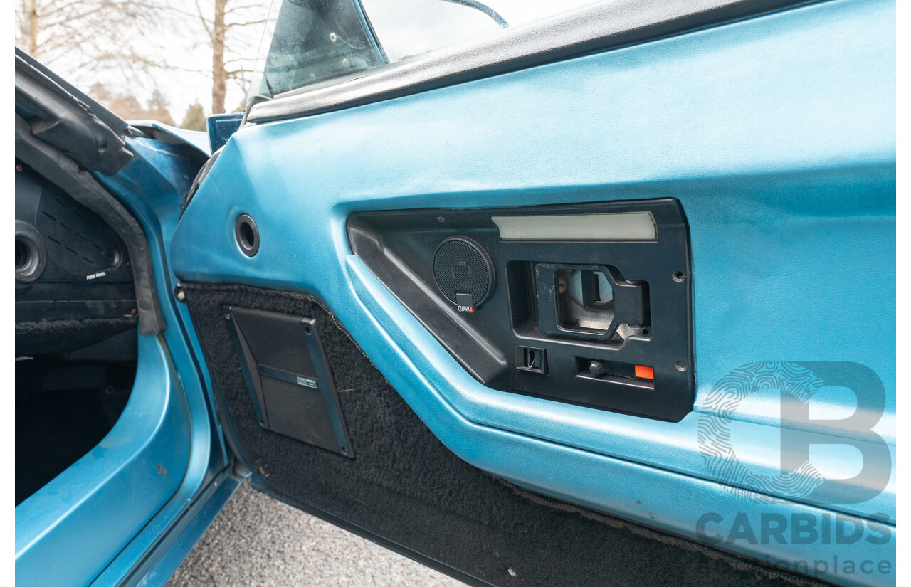 05/1987 Chevrolet Corvette C4 2d Convertible Medium Blue Metallic V8 5.7L