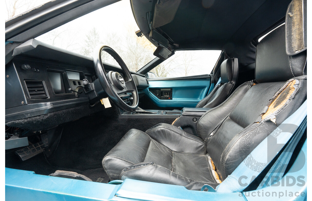 05/1987 Chevrolet Corvette C4 2d Convertible Medium Blue Metallic V8 5.7L