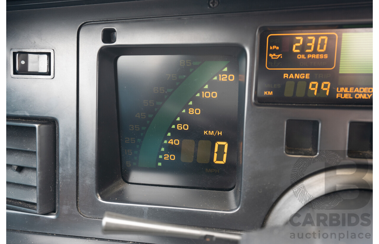 05/1987 Chevrolet Corvette C4 2d Convertible Medium Blue Metallic V8 5.7L